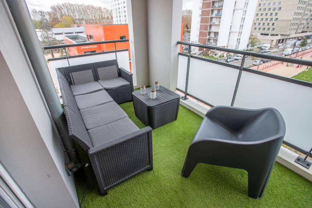 T3-2 Min Metro-24 24H Apartment Toulouse Luaran gambar